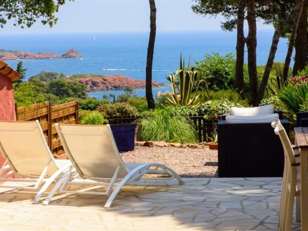 Bastidon Vue Mer Antheor-Cap-Roux Exterior foto